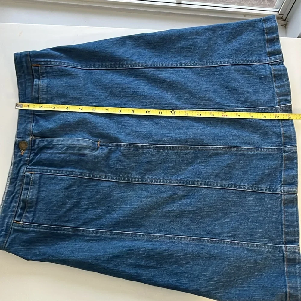 JONES NEW YORK SPORT JEAN SKIRT - Picture 5 of 8